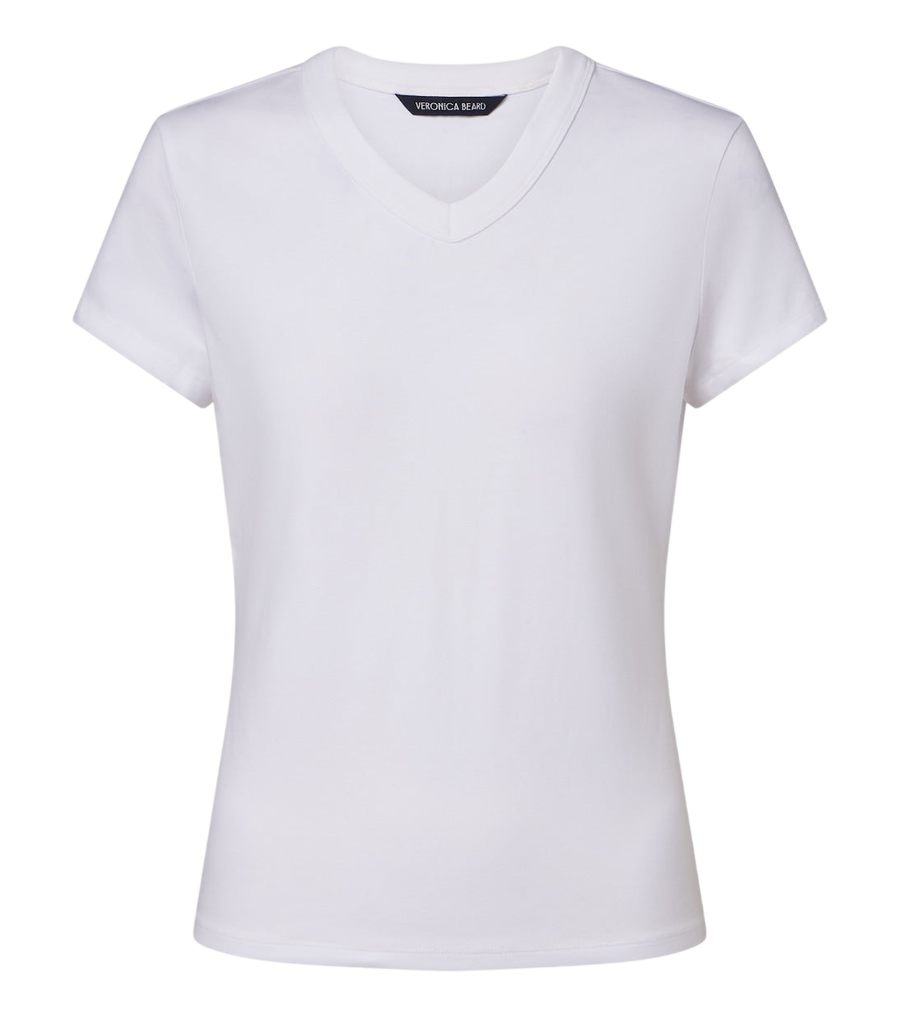 Veronica Beard Devin cotton-blend jersey T-shirt