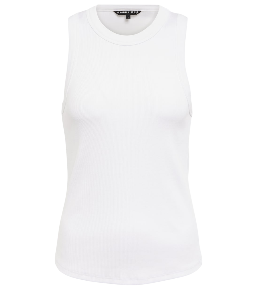 Veronica Beard Jordyn cotton jersey tank top