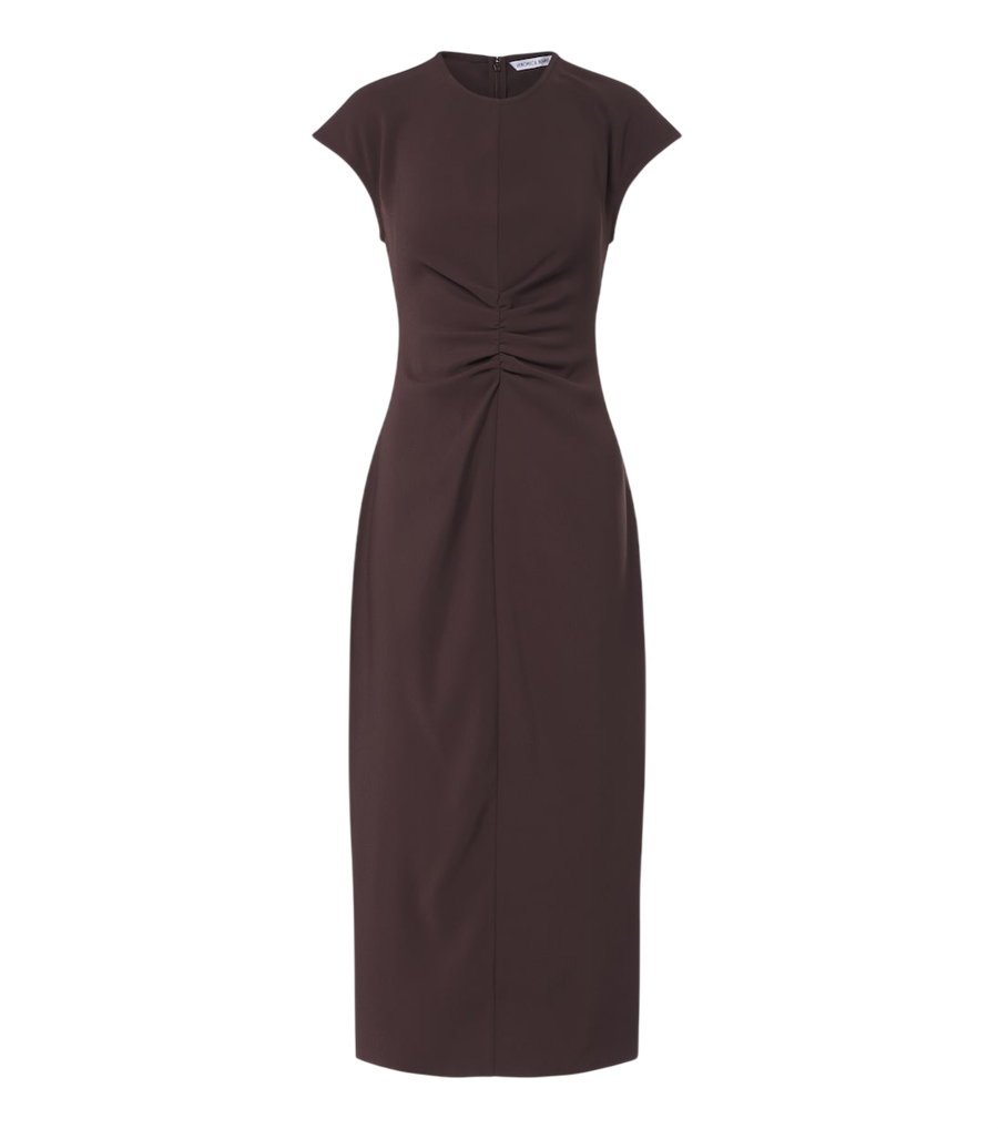 Veronica Beard June crêpe midi dress