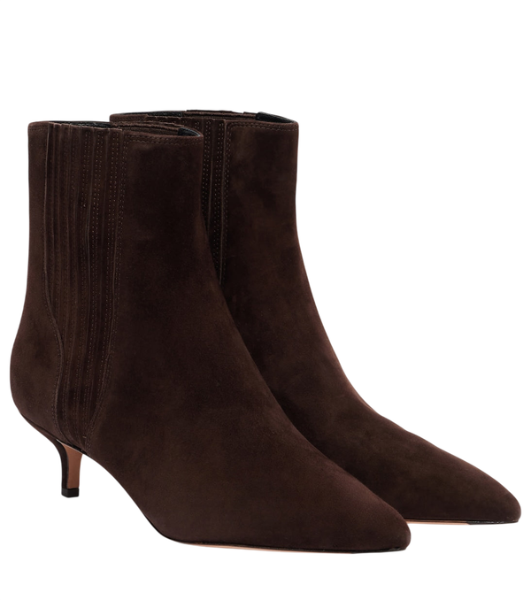 Veronica Beard Lisa suede ankle boots