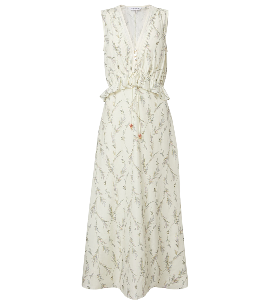 Mini-robe Veronica Beard Ollian en voile de coton et de soie