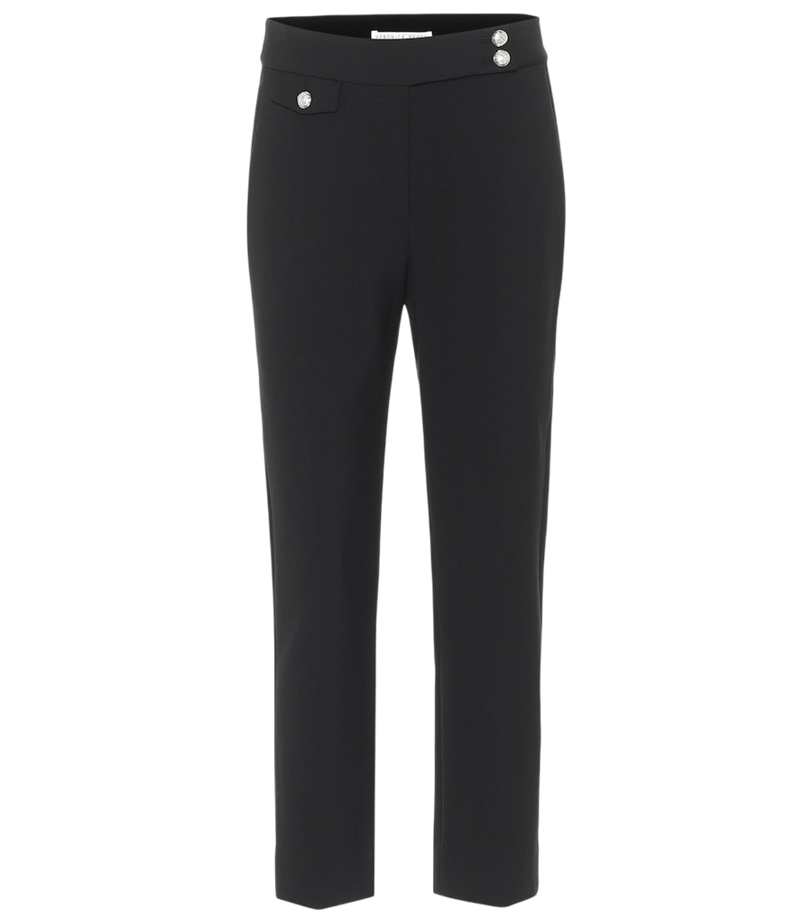 Veronica Beard Renzo high-rise slim cropped pants
