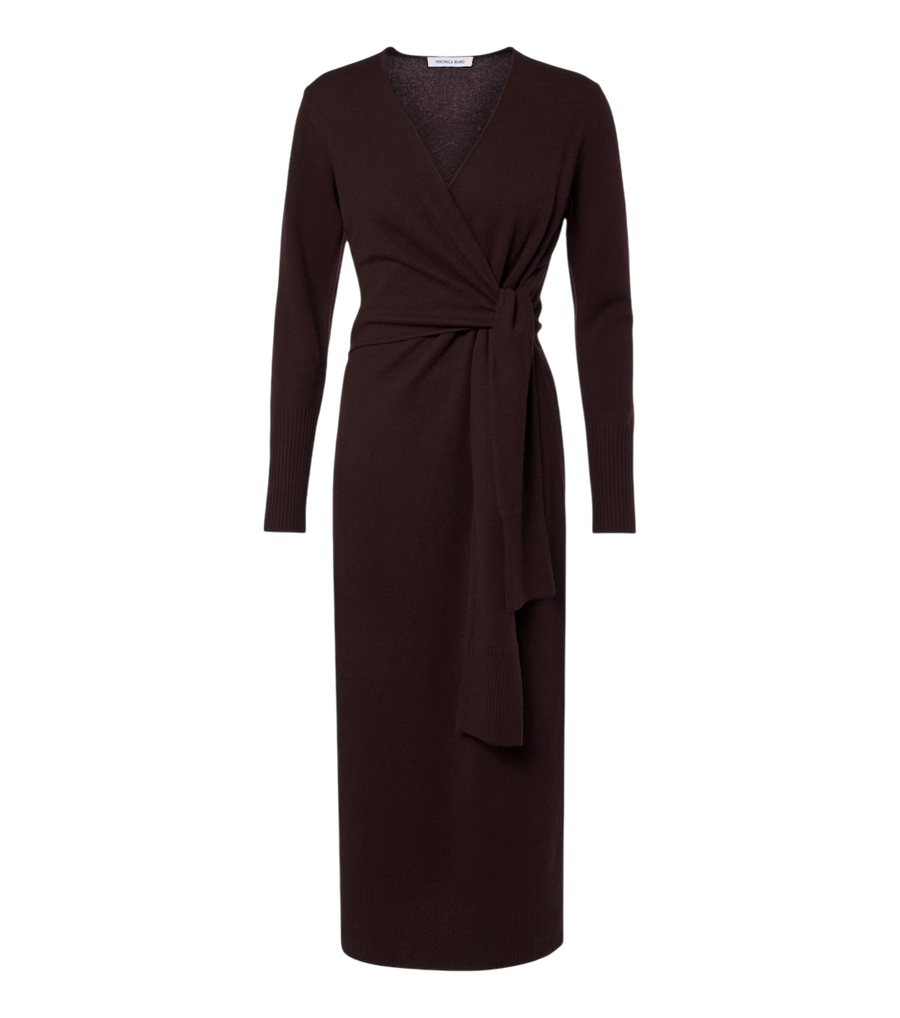 Veronica Beard Salomez wool and cashmere midi dress