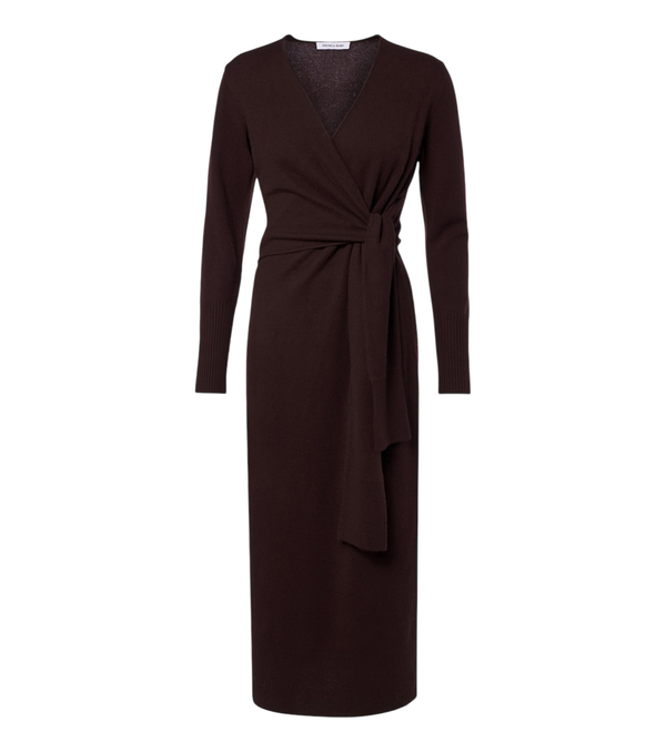 Veronica Beard Salomez wool and cashmere midi dress