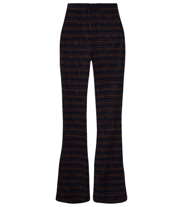 Veronica Beard Pantaloni svasati in maglia Yadira Kick