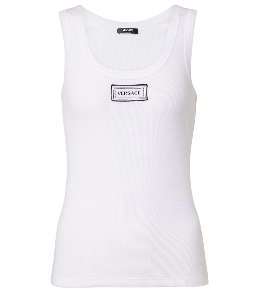 Versace Cotton-blend top