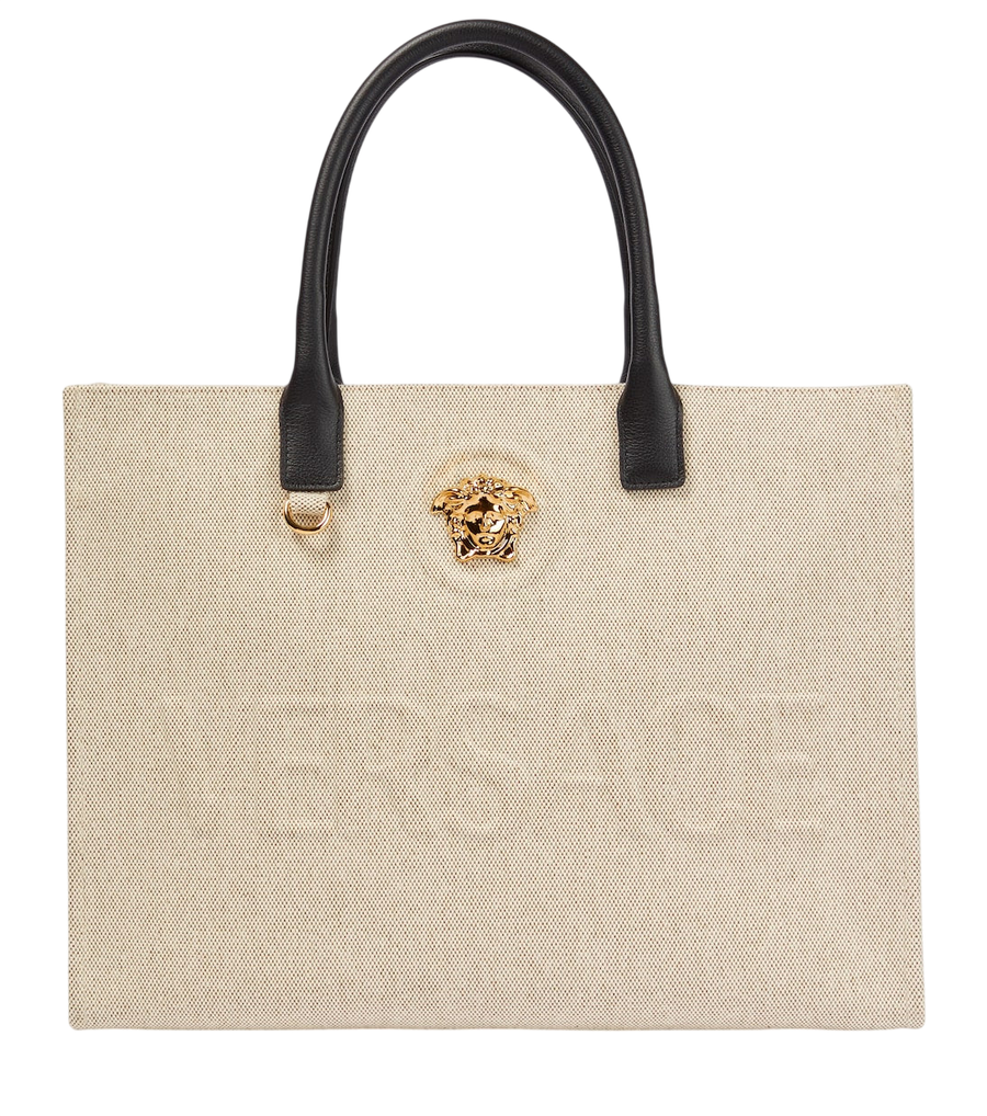 Versace La Medusa canvas tote bag