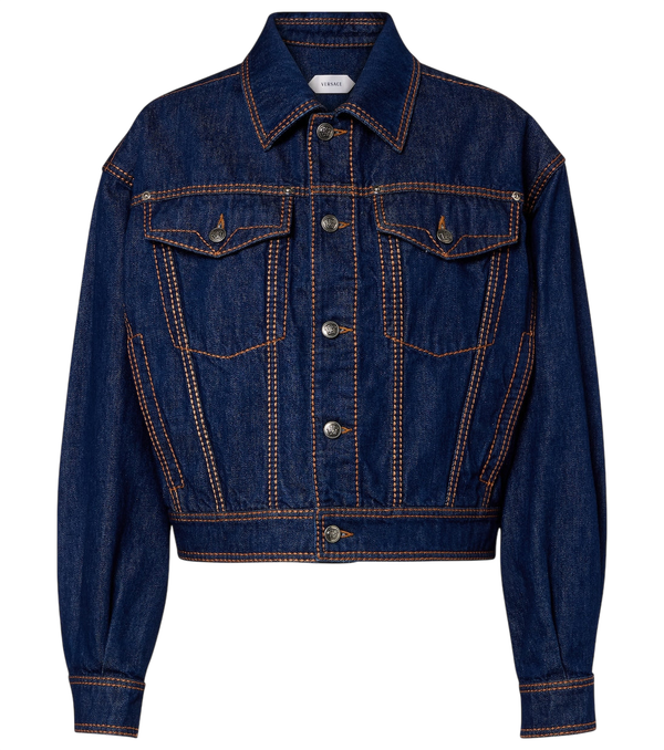 Versace Medusa denim jacket