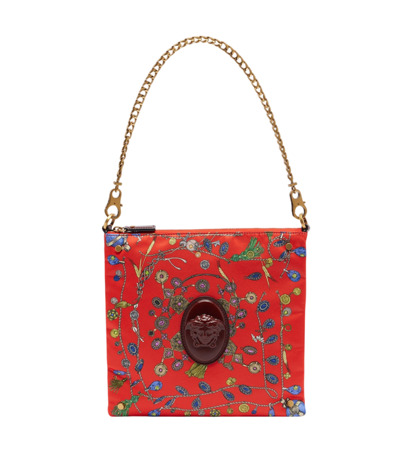 Versace Medusa printed duchess shoulder bag