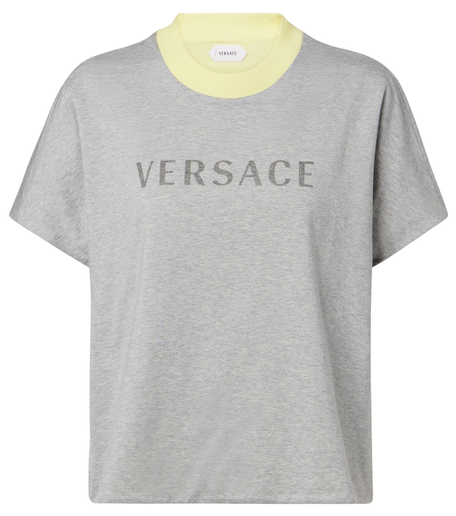 Versace Reversible cotton jersey T-shirt