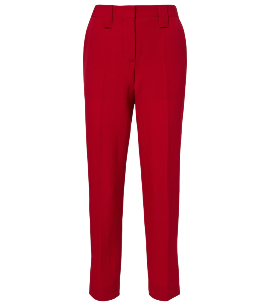 Versace Virgin wool slim pants