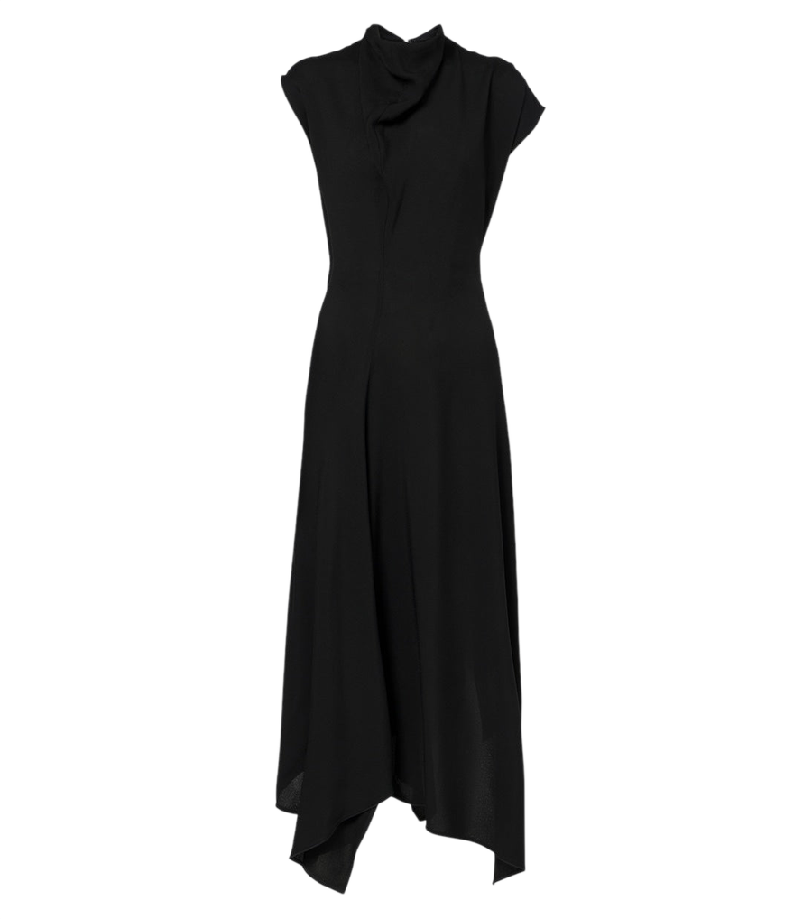 Robe midi drapée Victoria Beckham