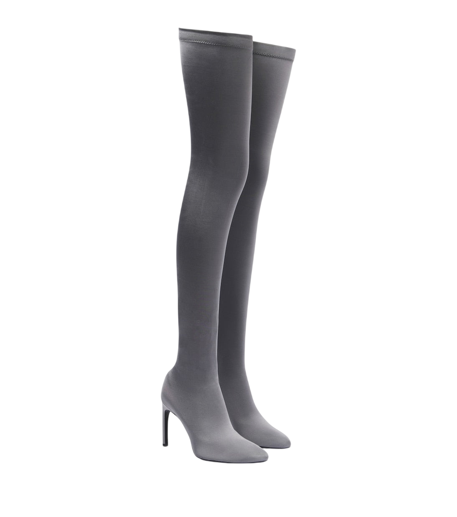 Victoria Beckham Harlow jersey over-the-knee boots