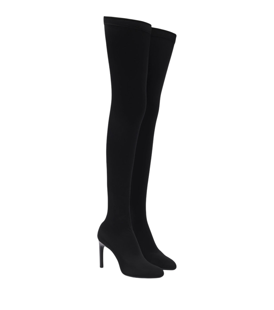 Victoria Beckham Harlow jersey over-the-knee boots