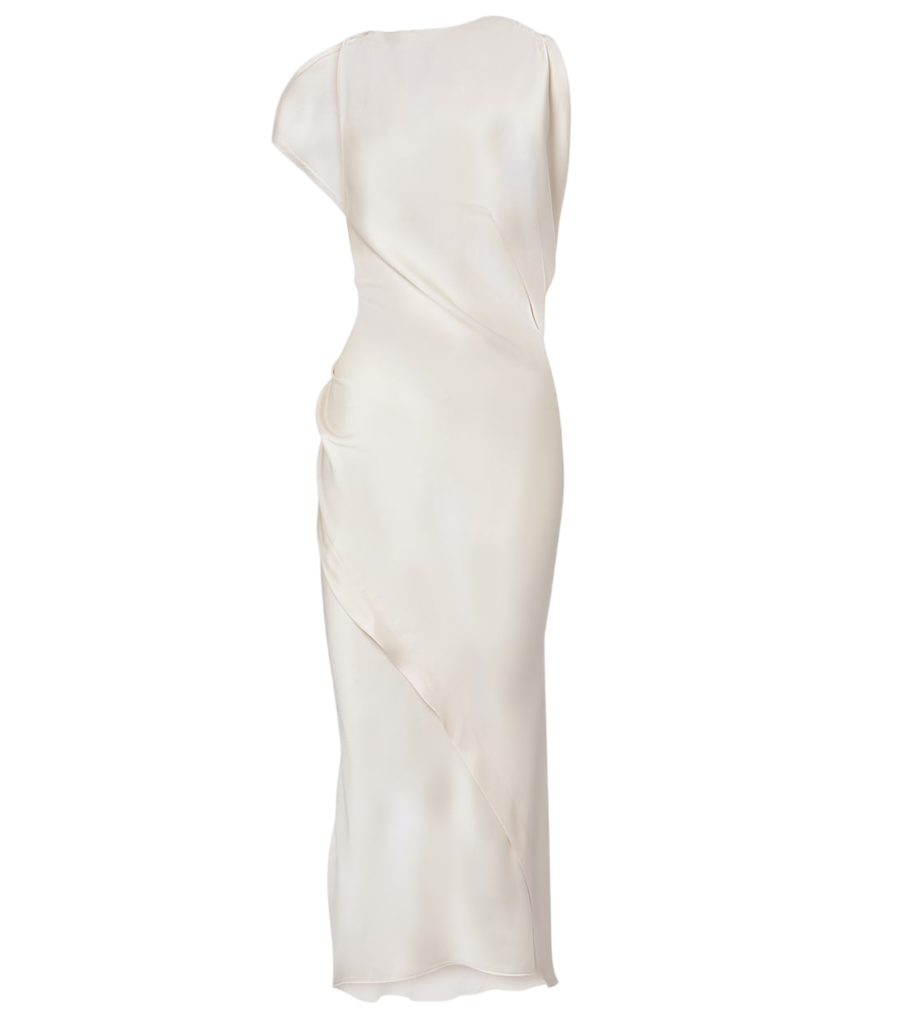 Victoria Beckham Kyra draped midi dress