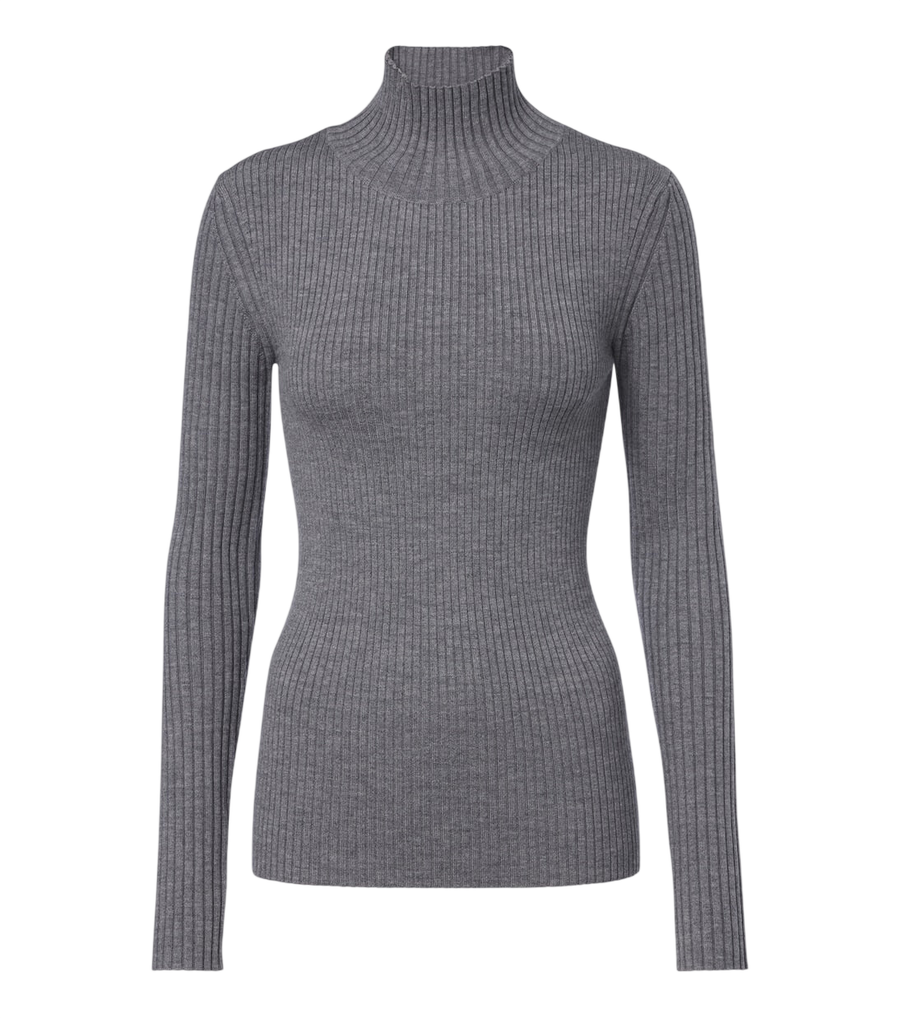 Victoria Beckham Ribbed-knit wool-blend sweater