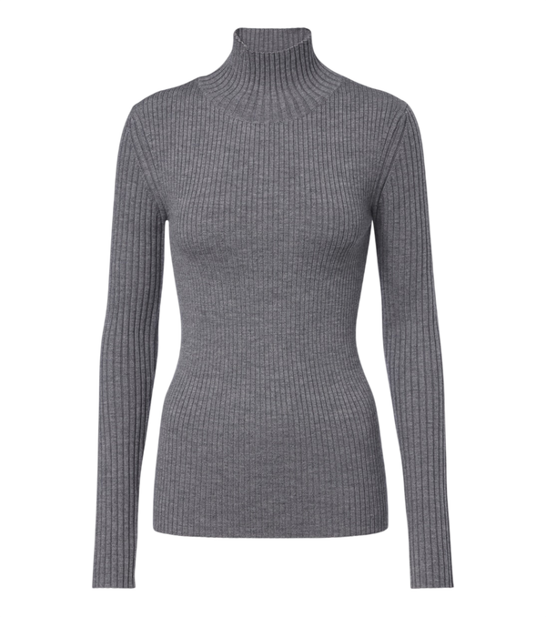 Victoria Beckham Ribbed-knit wool-blend sweater
