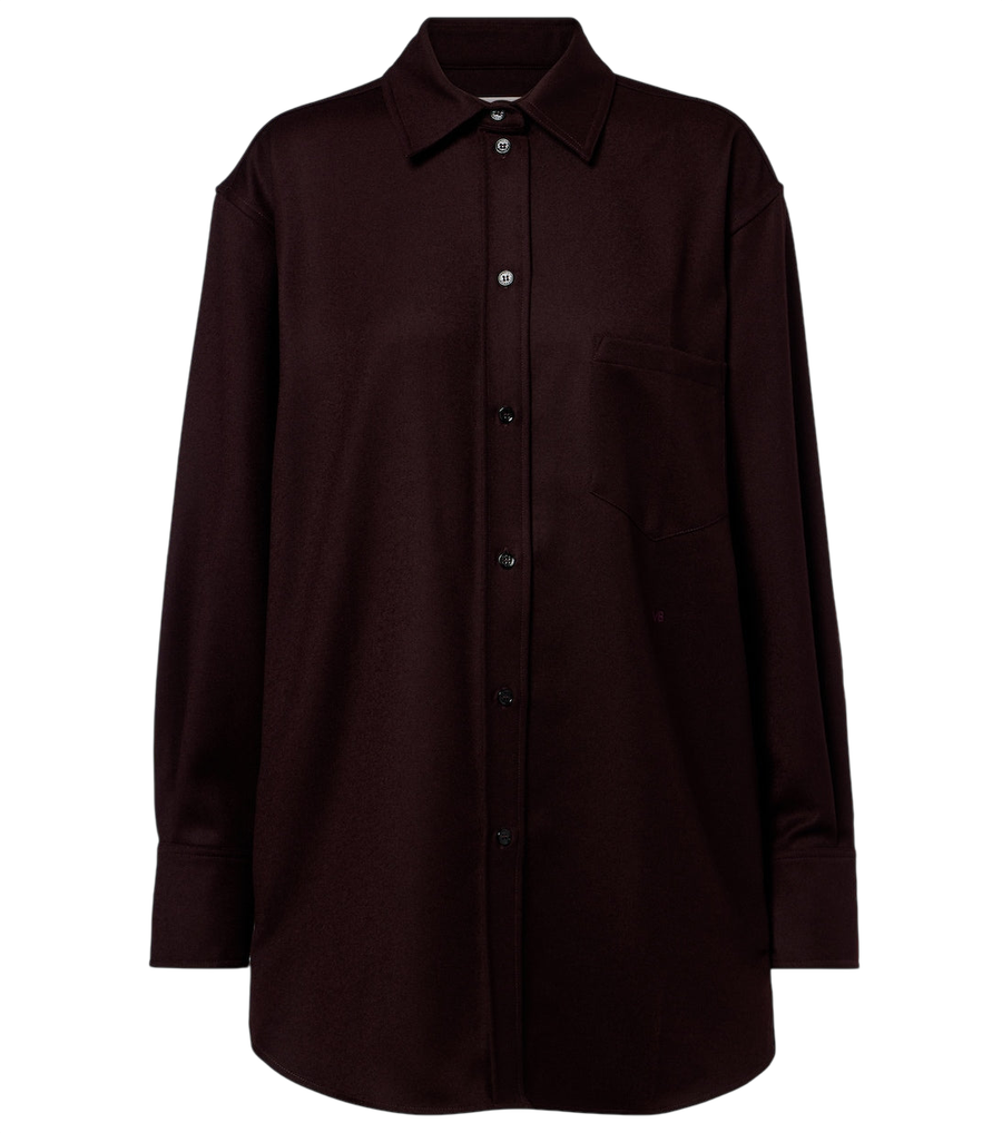 Camisa de lana virgen de Victoria Beckham