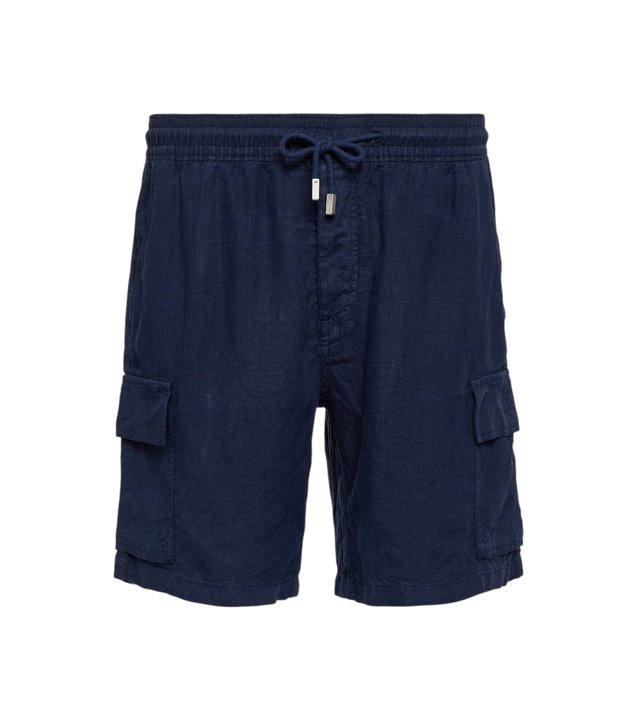 Vilebrequin Baie linen Bermuda shorts
