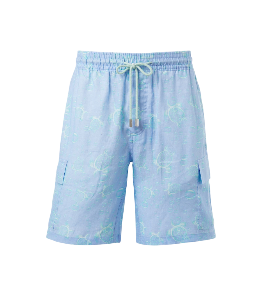 Vilebrequin Baie linen Bermuda shorts