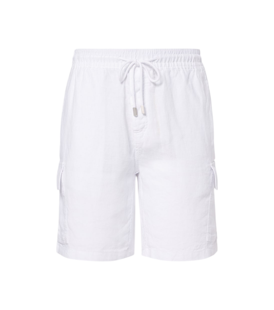 Vilebrequin Baie mid-length linen shorts