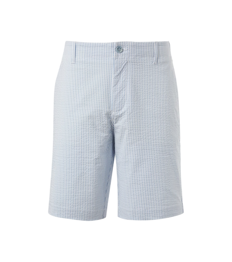 Vilebrequin Brad striped seersucker Bermuda shorts
