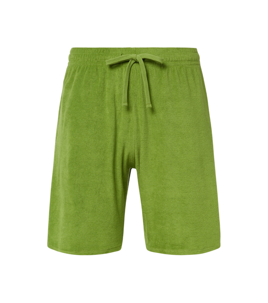 Vilebrequin Cotton-blend terry Bermuda shorts