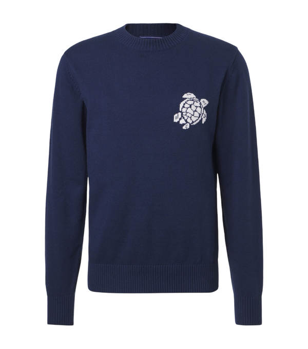 Vilebrequin Jacquard cotton and cashmere sweater