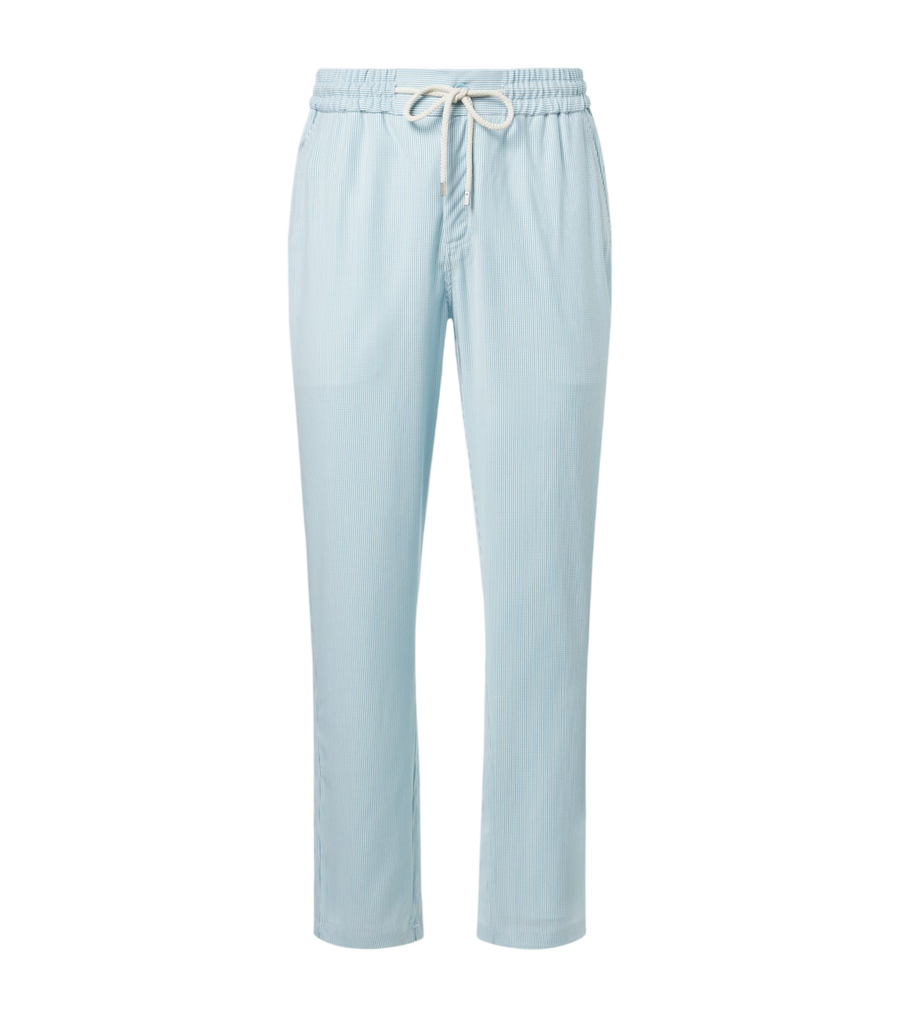 Vilebrequin Parc striped wool-blend slim pants
