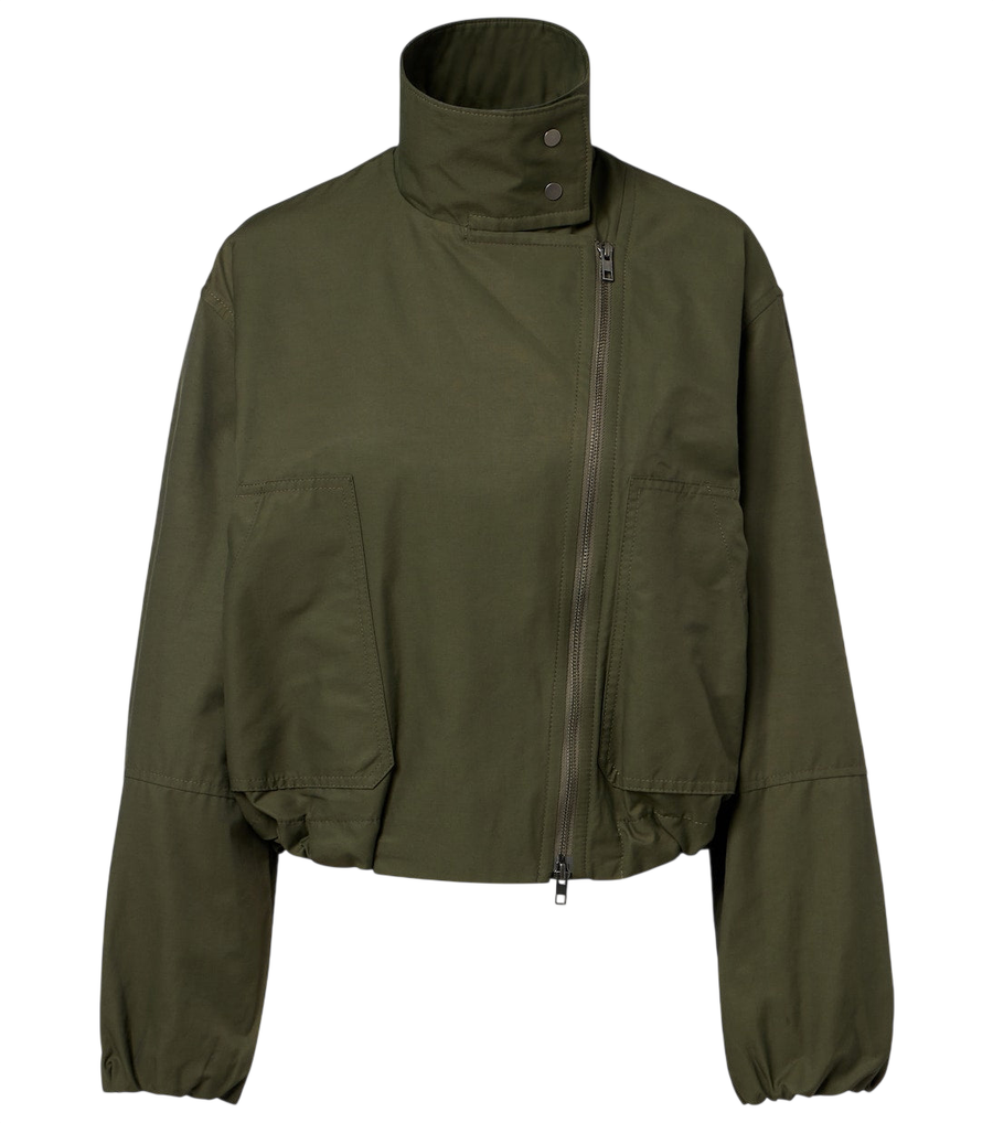 Vince Cotton-blend jacket