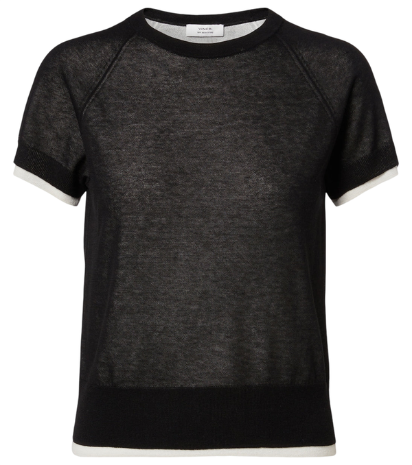 Vince Cotton-blend T-shirt