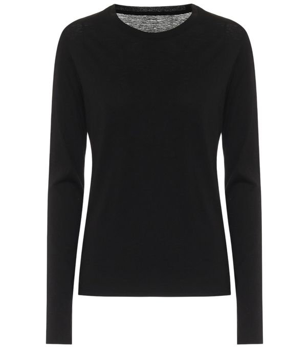 Vince Essentials cotton-jersey T-shirt