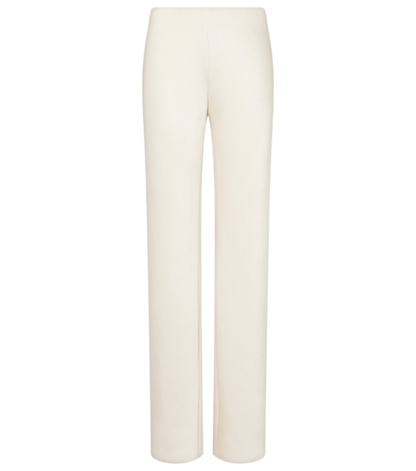 Vince High-rise satin wide-leg pants