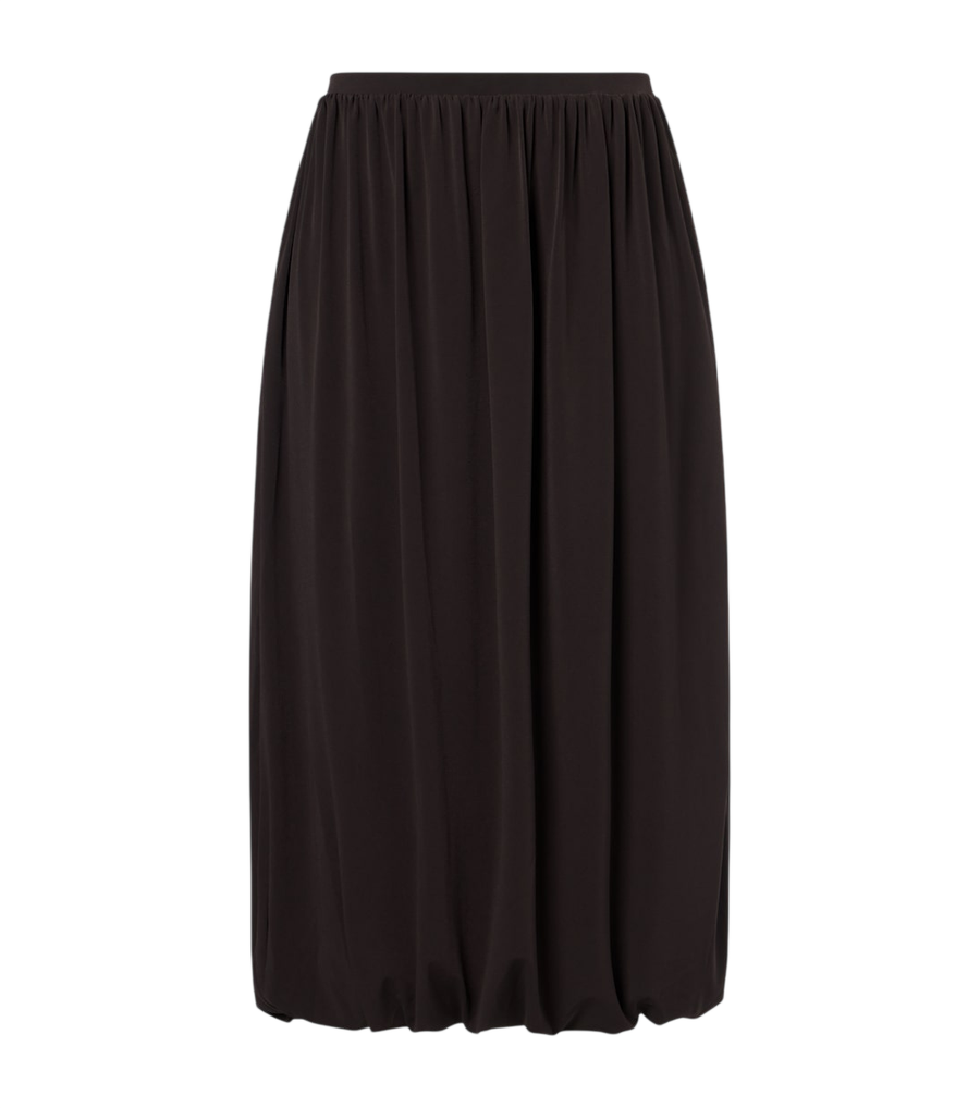 Falda midi de punto de Vince