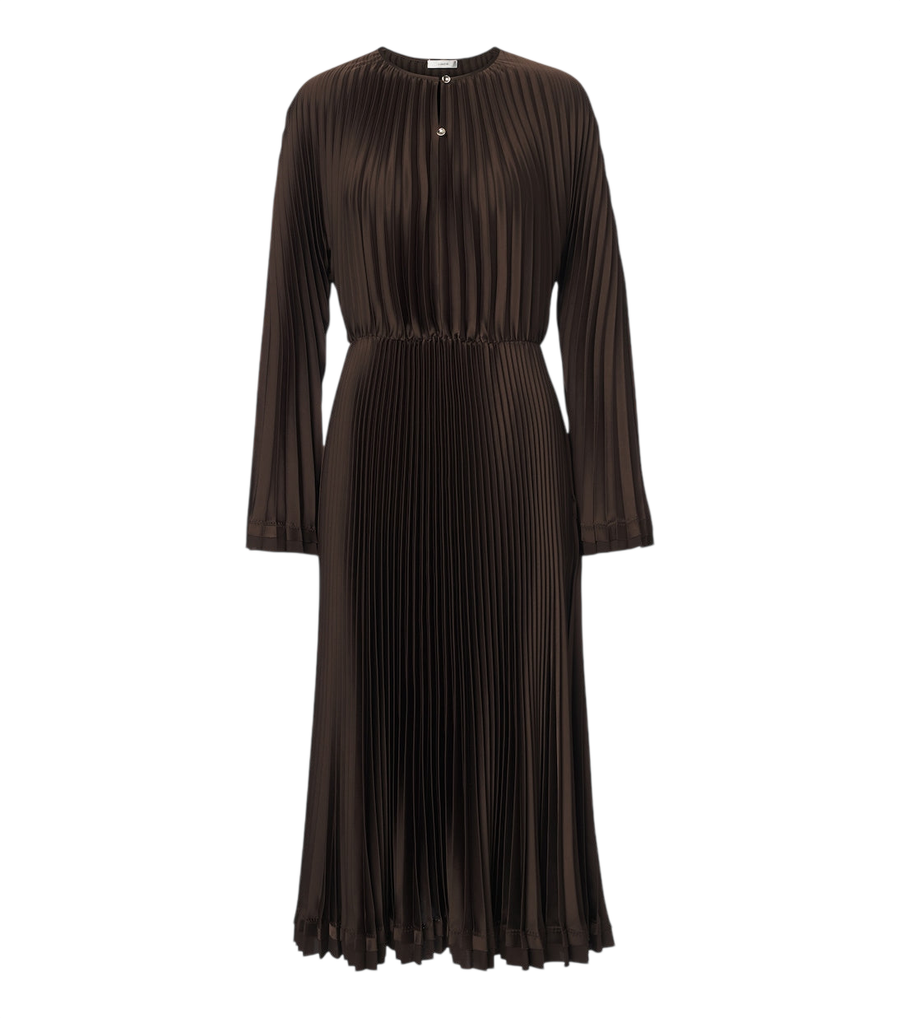 Vince Pleated midi dress
