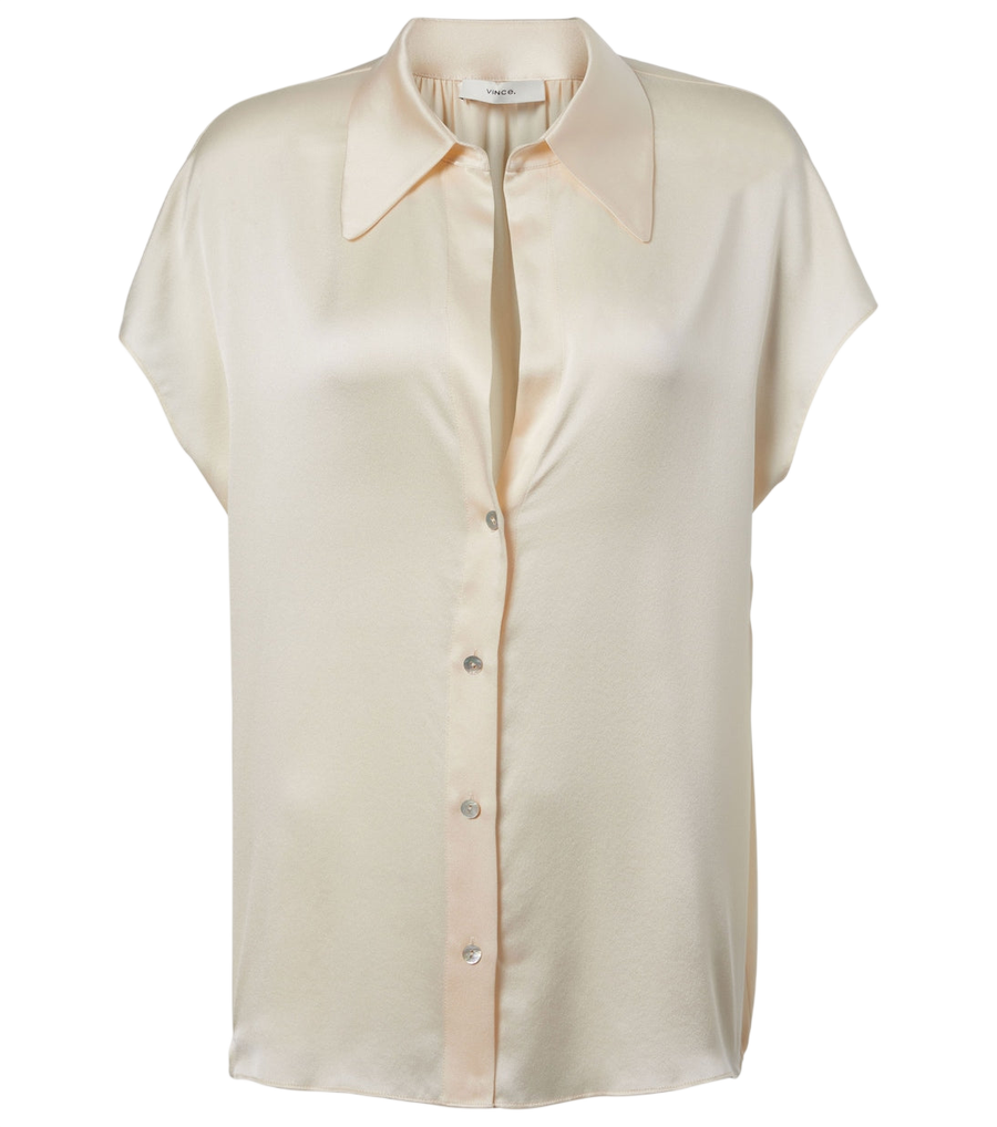 Vince Silk satin blouse
