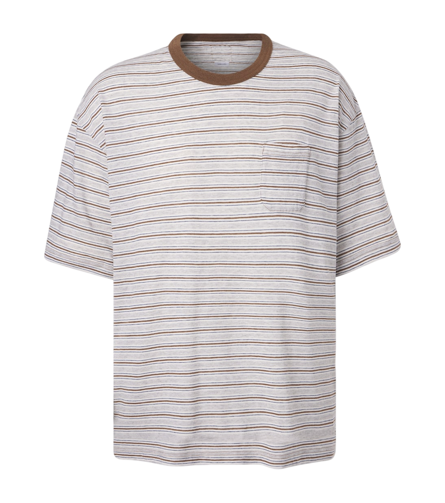 Visvim Mondo Border wool and cotton T-shirt