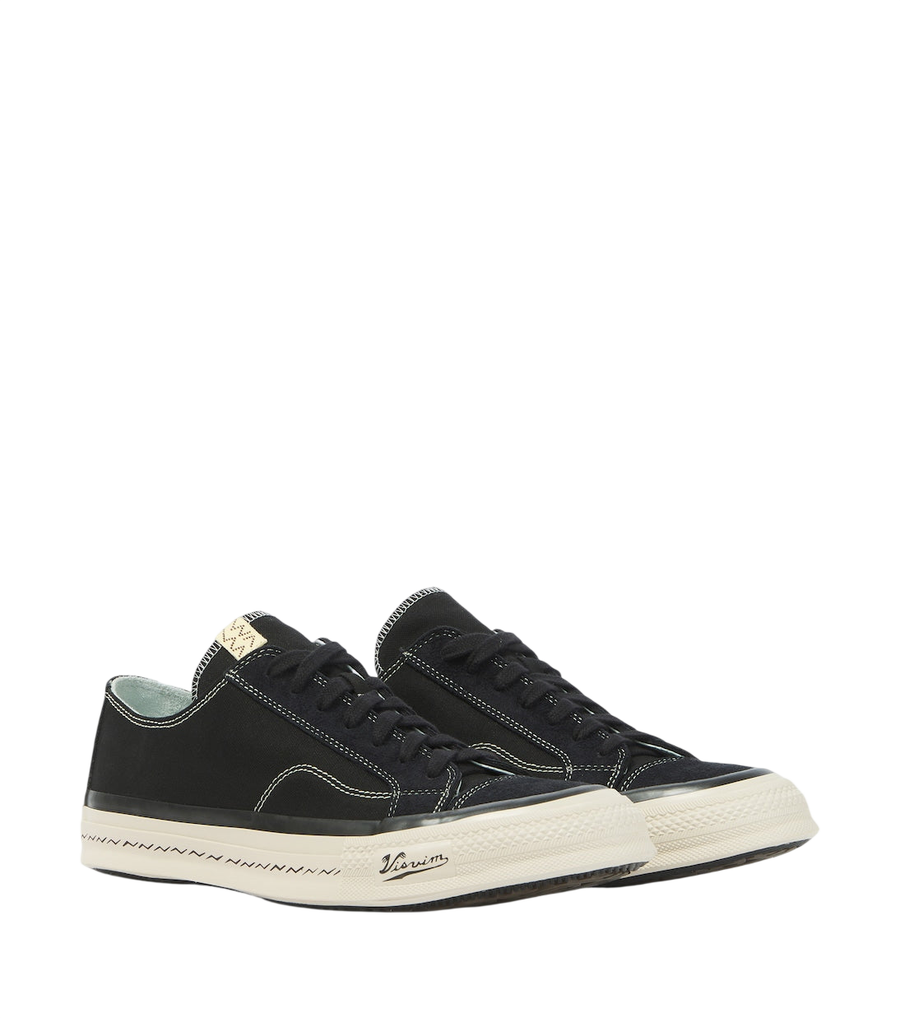 Visvim Nolan suede-trimmed canvas sneakers