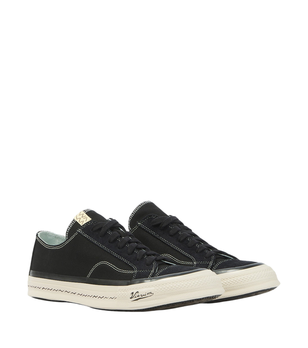 Visvim Nolan suede-trimmed canvas sneakers