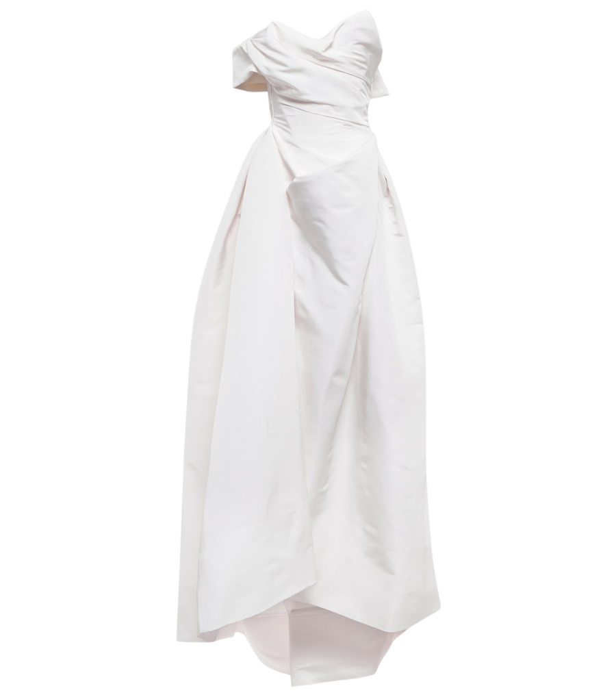 Vivienne Westwood Bridal Freyja one-shoulder silk gown