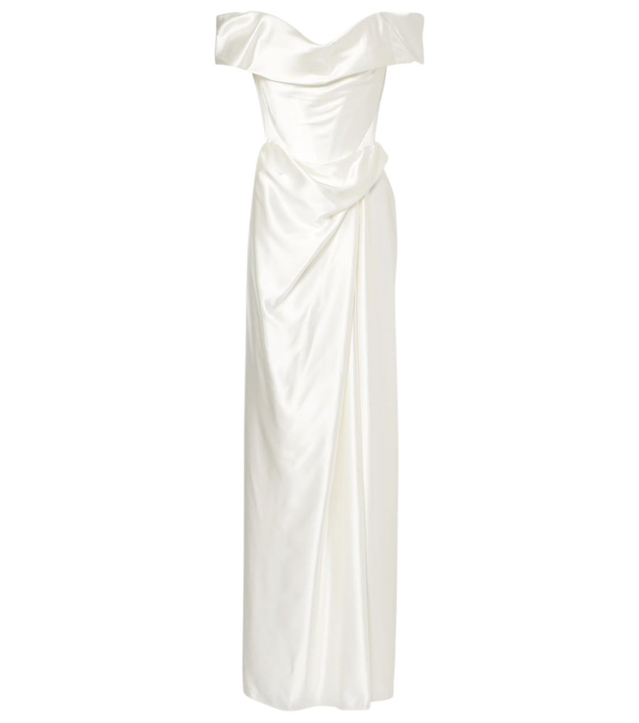 Robe bustier en satin de soie Mabel de Vivienne Westwood Bridal
