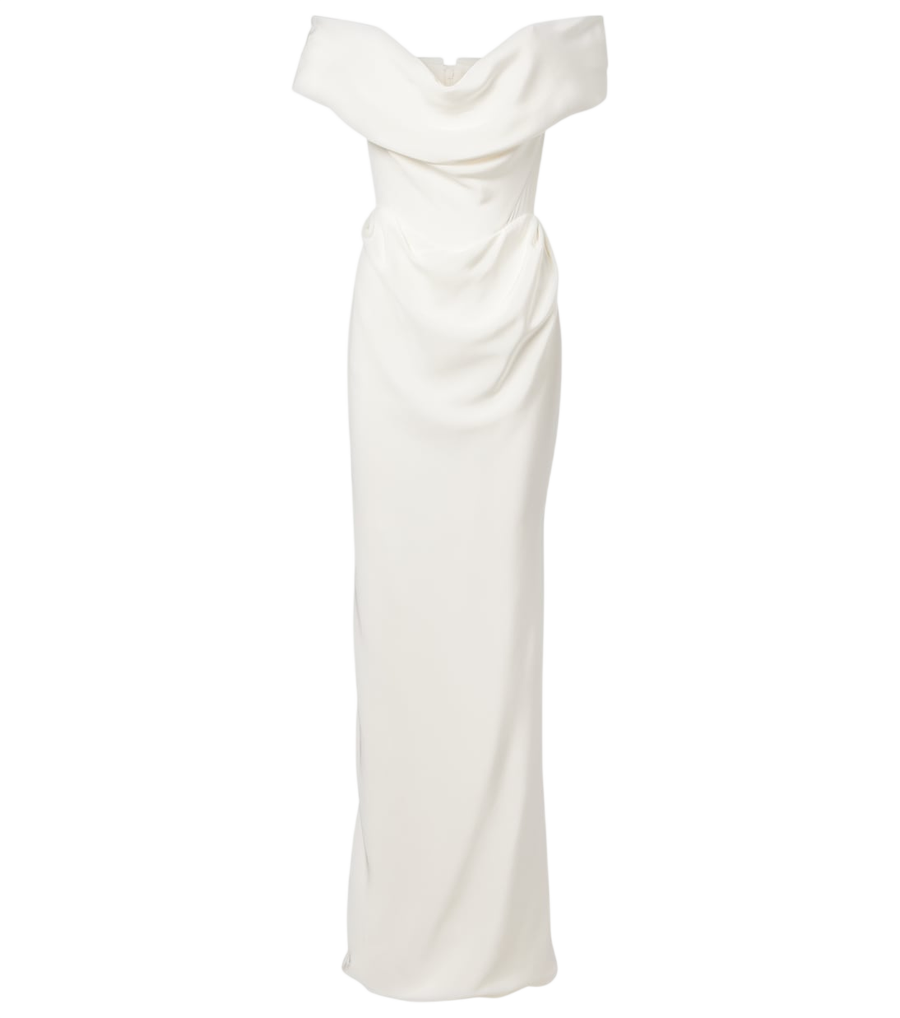 Vivienne Westwood Bridal Nova Cocotte silk cady bustier gown