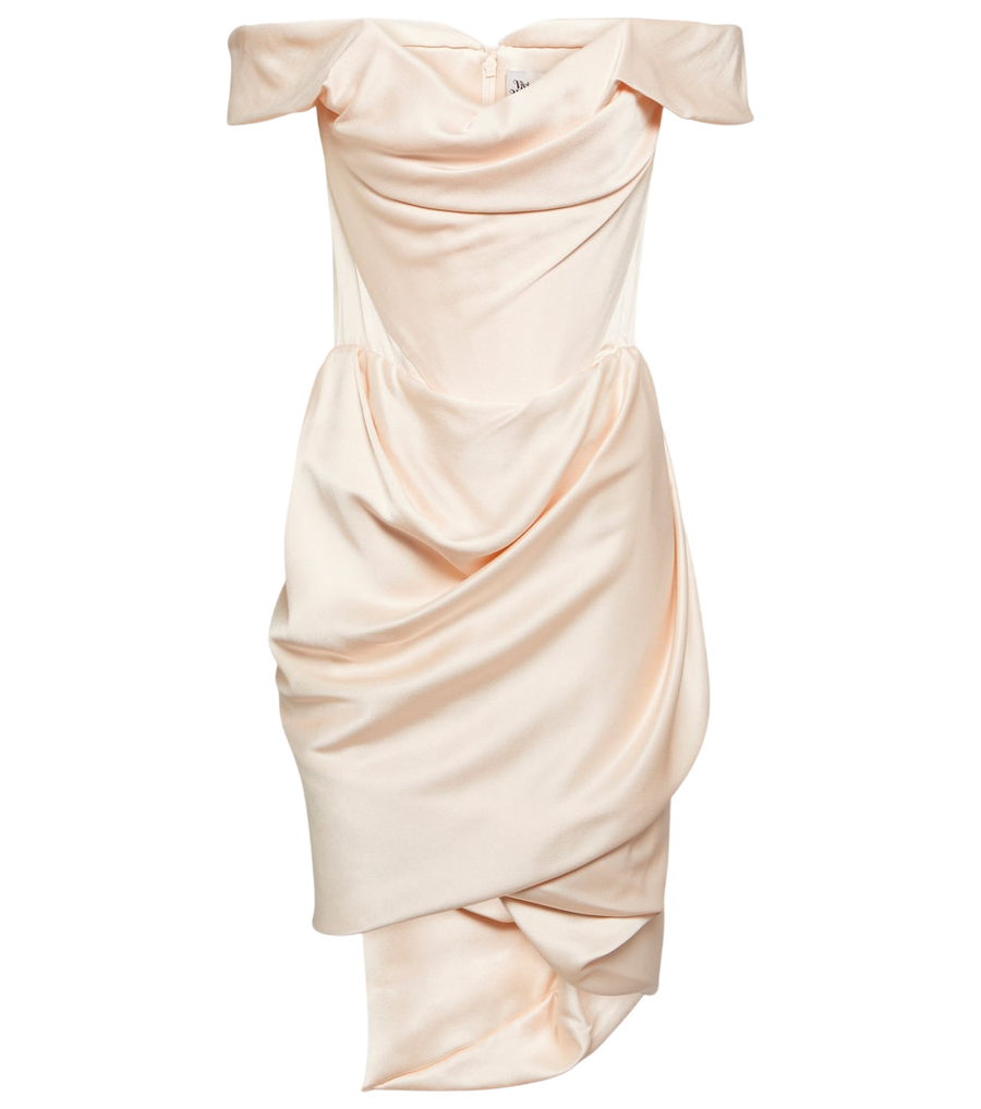 Vivienne Westwood Bridal Nova Cora crêpe satin minidress