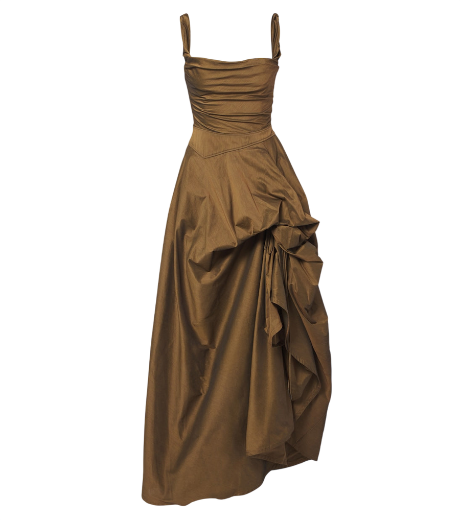 Robe bustier drapée en coton mélangé Chichi de Vivienne Westwood