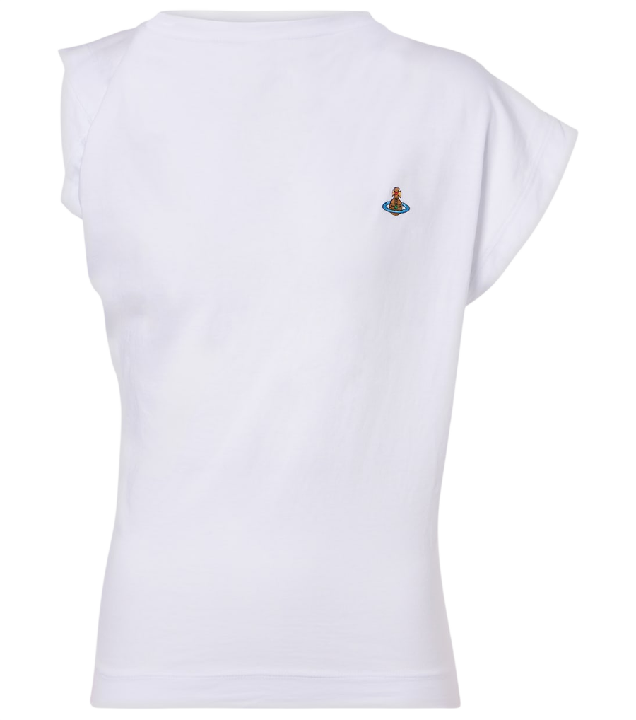 Vivienne Westwood T-shirt assimétrica Hebo em malha de algodão