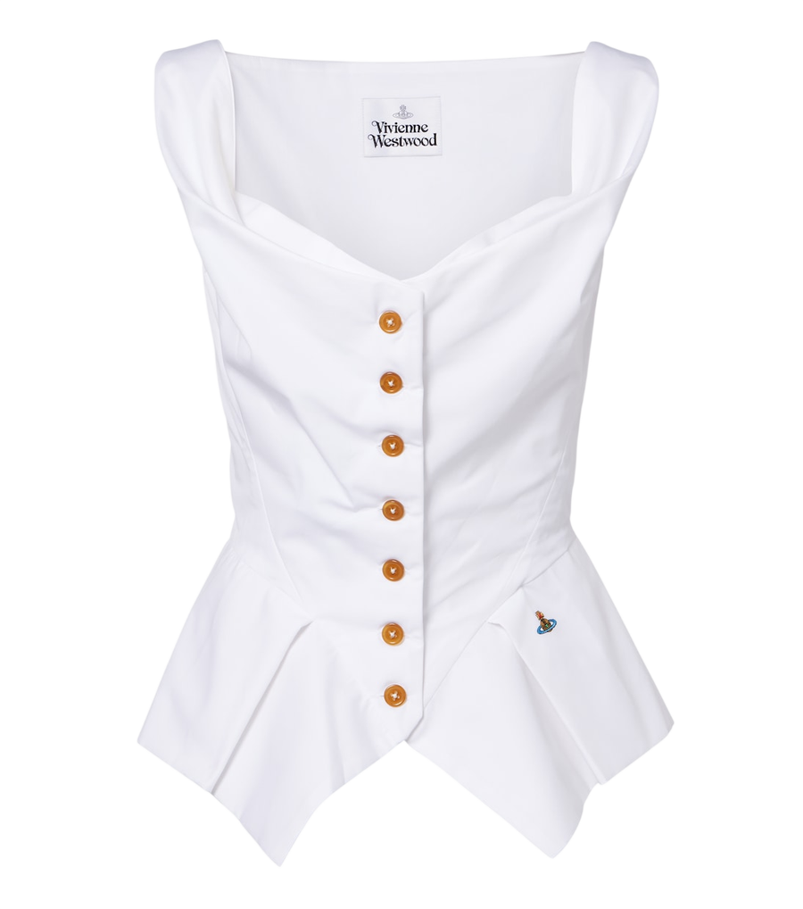 Vivienne Westwood Blusa de algodão de segunda-feira