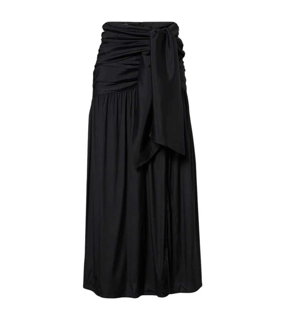 ViX Paula Hermanny Zoe draped maxi skirt