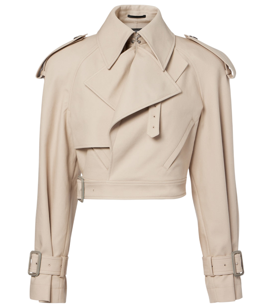 Wardrobe.NYC Cotton trench coat