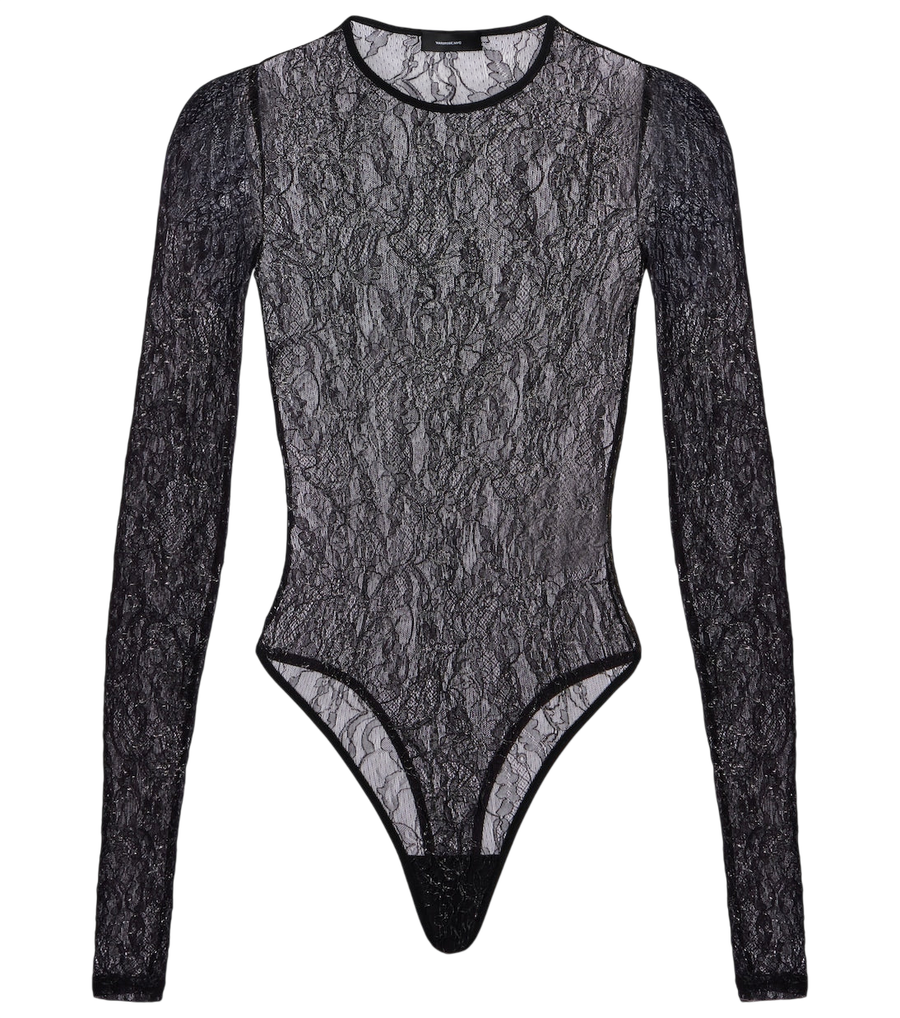 Body en dentelle florale Wardrobe.NYC