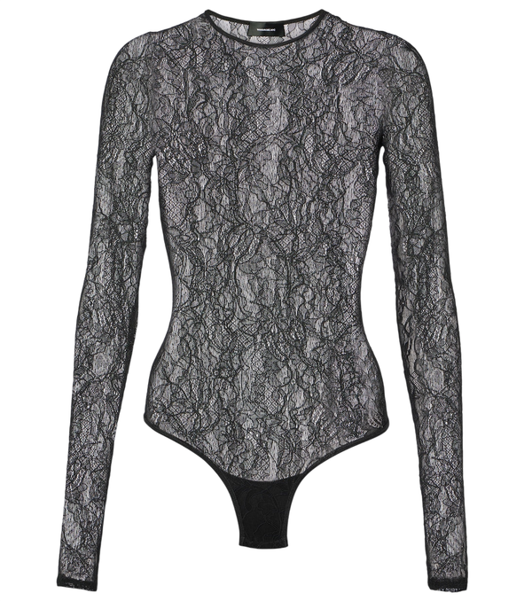 Wardrobe.NYC Body de renda floral
